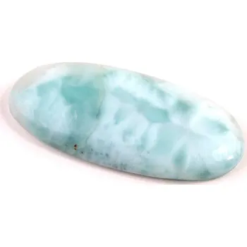 Přírodní kámen Kabošon Larimar č.8048 (31x14x5mm)