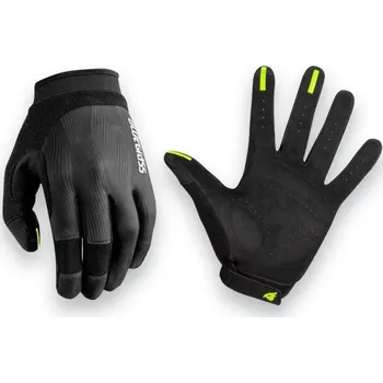 Cyklistické rukavice Bluegrass Rukavice React Černá M + DÁREK