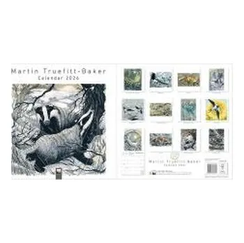 Kalendář Kalendarz 2026 ścienny Martin Truefitt - Baker