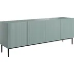 Komoda Nicole 200 - Meble Bogart Šalvějová / Černá 200x85 cm