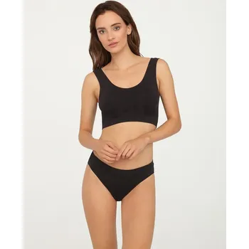 Dámské plavky Dámské kalhotky typu bikiny se sníženým pasem, černé, Gatta, vel. L