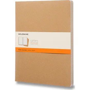 Kancelářské potřeby Sešity Moleskine Cahier XXL, čistý, 3 ks, karton 60 listů, čistý