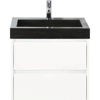 Koupelnový nábytek Koupelnová skříňka s umyvadlem Sanox Dante 61 cm bílá