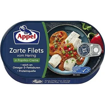 Appel Heringsfilets Paprika Creme 200 g