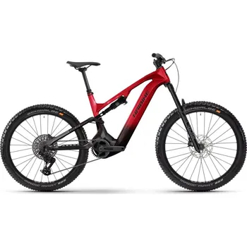 Elektrokolo Celoodpružené elektrokolo HAIBIKE AllMtn CF 9 Red/Black/Platinum Glossy - L 2026