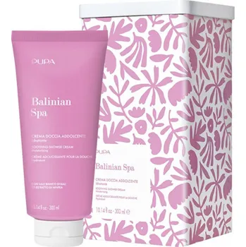Sprchový gel Pupa Balinian Spa Softening Shower Cream Box - Zjemňující sprchový krém v krabičce 300 ml