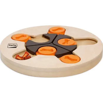 Karlie Interaktivní dřevěná hračka Athena 23cm