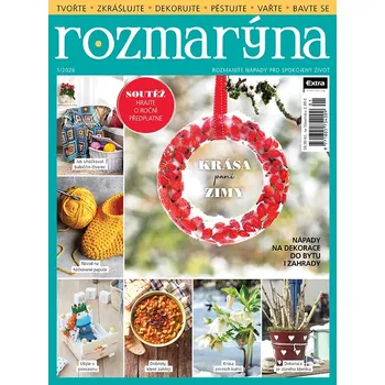 Časopis Rozmarýna 1/2026 - Krása paní zimy (Rozmanité nápady pro spokojený život)