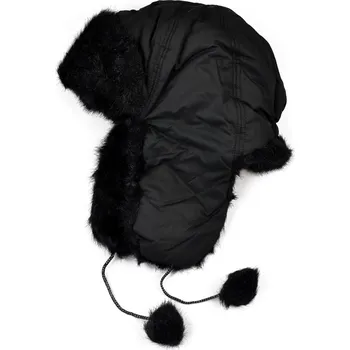 Pokrývka hlavy Szaleo zimní čepice ušanka černá, univerzální velikost