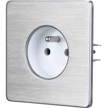 Elektrická zásuvka Elektrická Zásuvka zásuvka do zdi AMPERA bílá