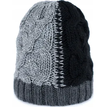 Čepice Szaleo zimní čepice beanie šedá, univerzální velikost