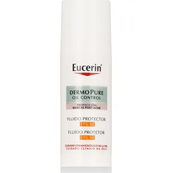 Pleťový krém Eucerin DermoPure Oil Control Protective Fluid SPF30 ochranný fluid pro aknózní pleť 50 ml pro ženy