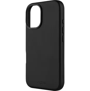 Pouzdro na mobilní telefon FIXED MagLeather kožený kryt iPhone 16, černý