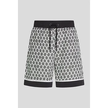 Pánské kraťasy ŠORTKY KARL LAGERFELD ROPE AOP SHORTS SEDONA SAGE