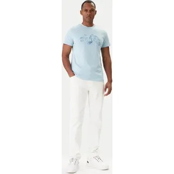 Pánské tričko Versace Jeans Couture T-Shirt 80GAHE02 CJ00E Modrá Regular Fit L