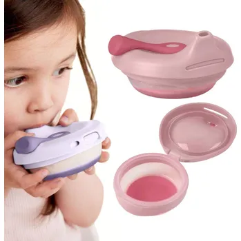 Silikonová miska B.Box růžová