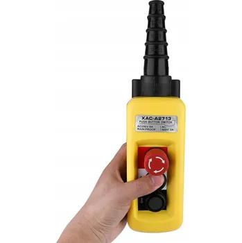 OVLÁDÁNÍ ZÁVĚSNÝM SPÍNAČEM 5A 500V ODOLNÉ PROTI DEŠTI