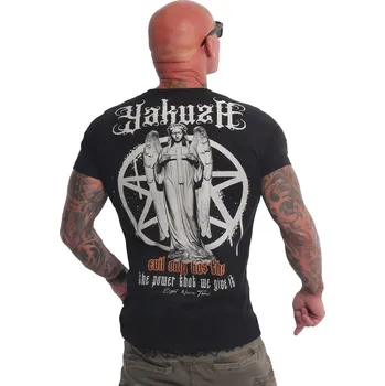 Pánská móda SLEVA Pánské tričko Evil Only T-Shirt BLACK VELIKOST S SLEVA