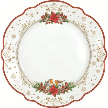 Talíř Talíř na salát, předkrmový Marc O'Polo Christmas Melody 26 cm