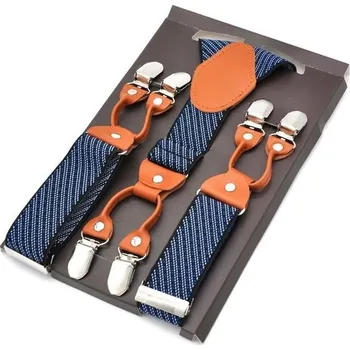 Kšandy Pánské kšandy modrá Brandi Modrá