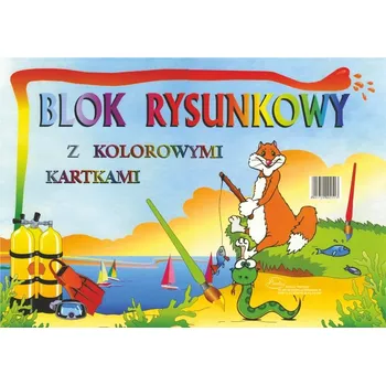 Blok Barevný kreslicí blok A3, 16 listů, 80g Protos