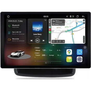 Autorádio Autorádio Junsun 2-DIN Android Auto Renault Trafic 2010-2014