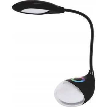 Lampička LED STOLNÍ LAMPA SMD BOA LED ČERNÁ RGB