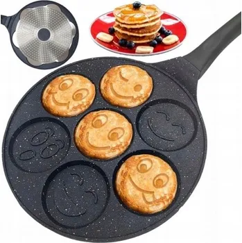 Pánev Pánev na vejce a lívance Krisberg 26 cm granitová