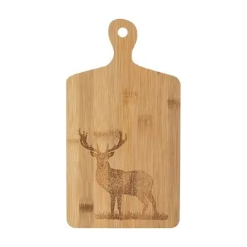 Kuchyňský nůž DESKA BAMBUSOWA 33X18X1 CM DEK. RENIFER