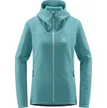 Dámská univerzální mikina Haglöfs Willow Mid Hood - světle modrá Velikost: S
