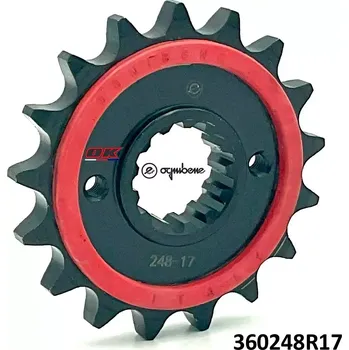 Řetězová sada pro motocykl Kalené přední řetězové kolečko OGNIBENE 360248R17 - Honda CBR 1100 XX Blackbird 97-07