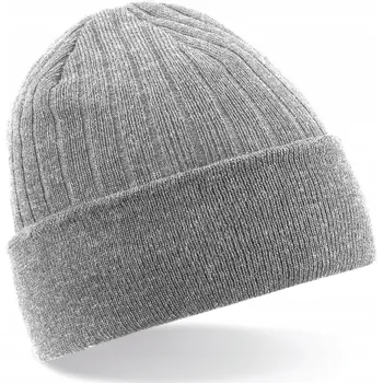Čepice ČEPICE THINSULATE BEANIE ŠEDÁ MELÍROVANÁ