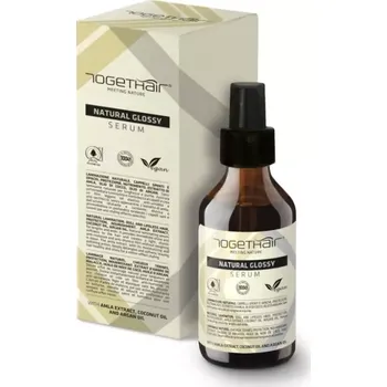 Vlasová regenerace Togethair Natural Glossy Serum 100ml - Lamilační sérum pro suché a poškozené vlasy