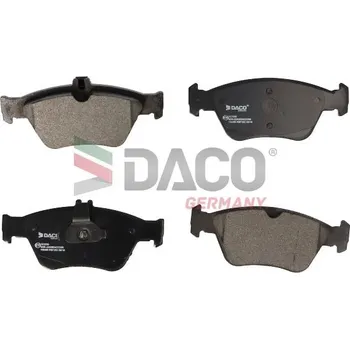 Brzdová destička Sada brzdových destiček, kotoučová brzda DACO GERMANY 323330