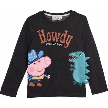 Chlapecké tričko Tričko s dlouhým rukávem George prasátko Pepa velikost 116