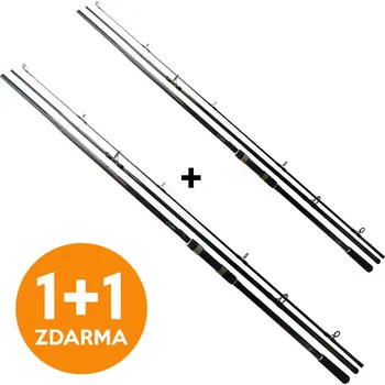 Rybářský prut Shakespeare - Prut Cypry 3,9m, 3,5lb, 3D AKCE 1+1 SET
