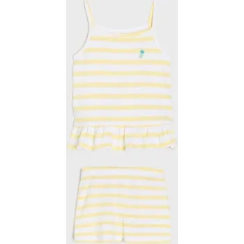 Dívčí tričko Sinsay - Žerzejová souprava - žlutá - 156ED-11X - 156ED-11X-140