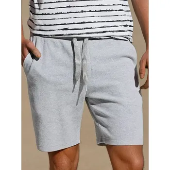 Pánské kraťasy Sinsay - Kraťasy s ozdobným vázáním - šedá - ZM674-09M - ZM674-09M-XS-2