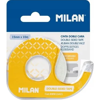 Lepicí páska SAMOLEPICÍ PÁSKA OBOUSTRANNÁ PÁSKA 15MMX10M MILAN VÝBORNÁ KVALITA