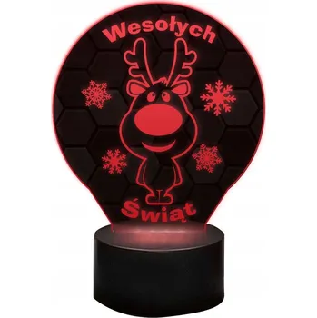 Obraz NOČNÍ LAMPA LED DÁREK PRO MIKULÁŠE VÁNOCE PRO DÍTĚ SOB