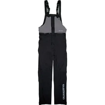 Rybářské oblečení Kalhoty s Laclem Shimano Bib And Brace Non Padded Black Velikost XXXL