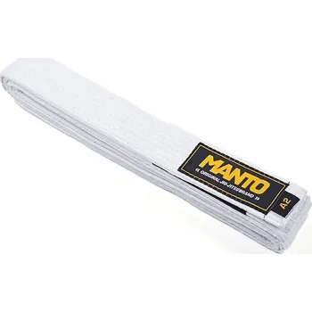 Pásek na kimono Manto BJJ JIU JITSU PÁSEK BÍLÝ A2 285 cm