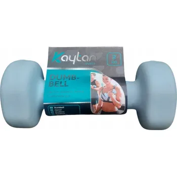 IP kamera Potažené/pogumované činky s pevnou hmotností Kaytan 1x 2 kg