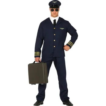 Karnevalový kostým Pánský kostým pilota - S