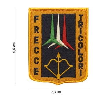 Nášivka textilní 101 Inc Frecce Tricolori - žlutá-černá