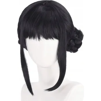 Karnevalová paruka Demon Hunters paruka Zoey cosplay, lovkyně démonů