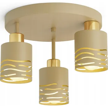 Stropní svítidlo Stropní Svítidlo Lustr Kašmír Ecru Béžová 3xE27 420-ER3 LED FALE