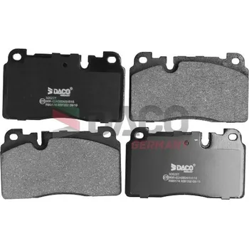 Brzdová destička Sada brzdových destiček, kotoučová brzda DACO GERMANY 320227