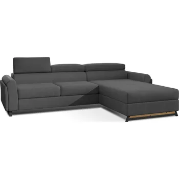 Sedací souprava Pravý rohový gauč Mariall s nastavitelnými opěrkami hlavy, rozkládací funkcí a úložným prostorem - ELTAP paros 06 288x92 cm