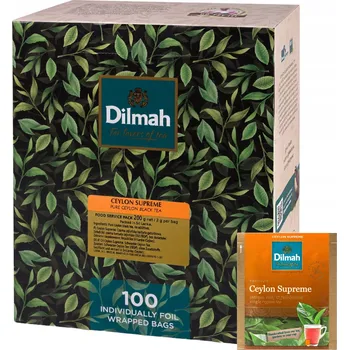 Čaj Dilmah Ceylon Supreme černý instantní čaj 100 sáčků